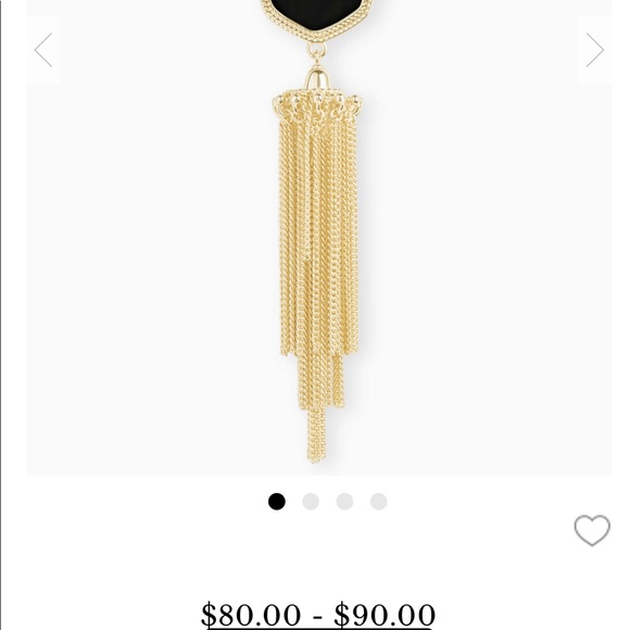 KendraScott Rayne Long Pendant Necklace in Magenta - Picture 7 of 7